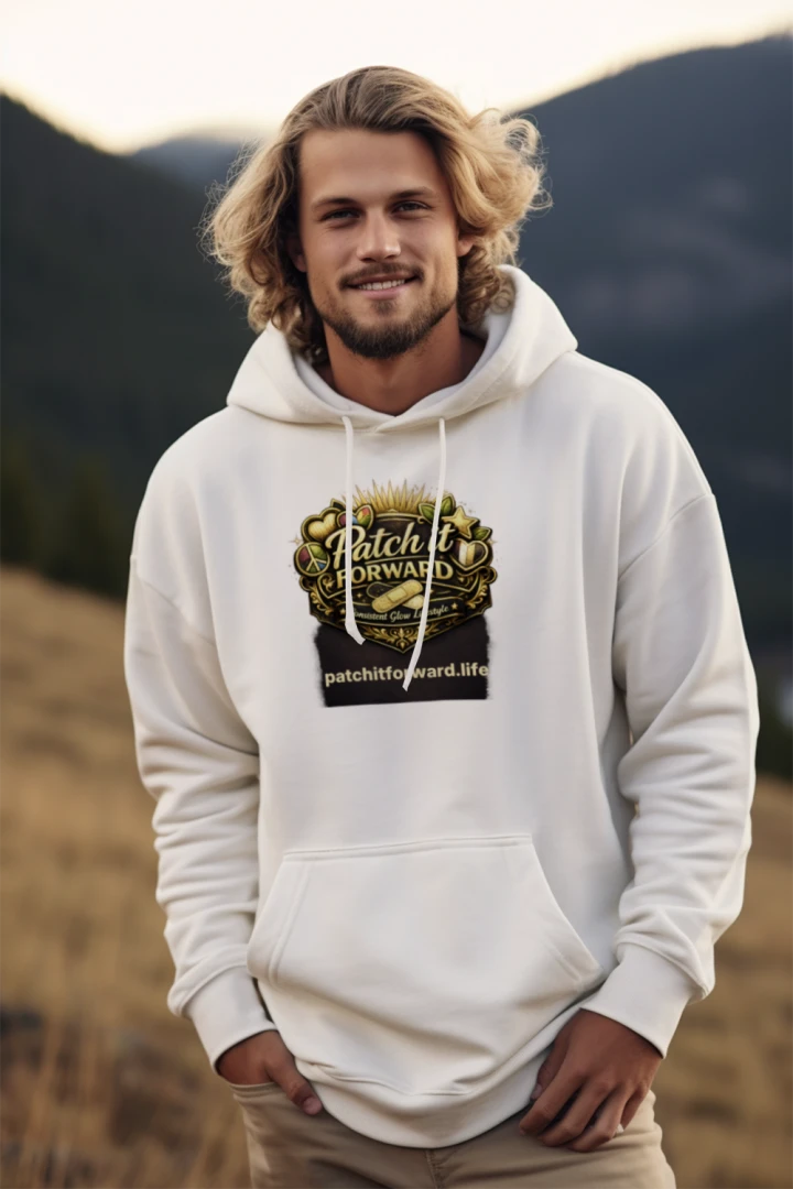 Patch it Forward Cropped Hoodie